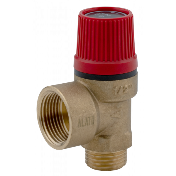 Клапан предохранительный Alato 1/2" x 3/4" 2.5 бара 0711-0025