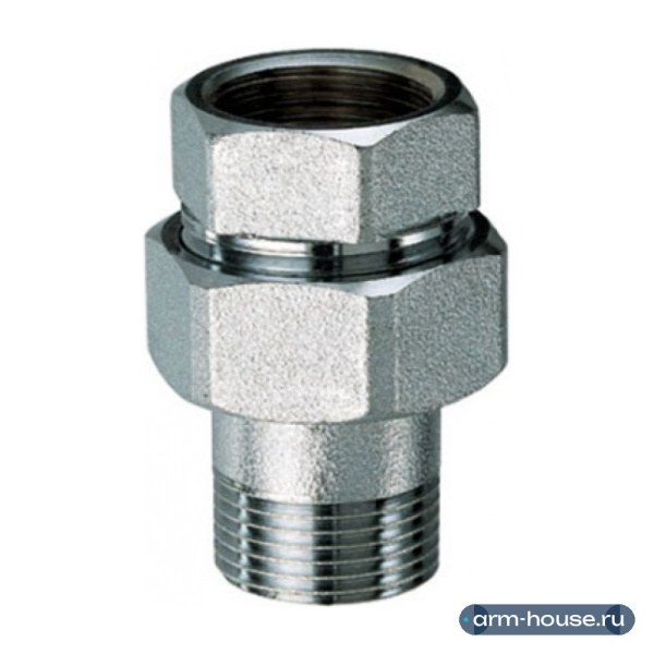 Прямой разъемный фитинг FAR 3/4" ВР-американка трехсоставной FC 5150 34