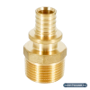 Переходник НР РЕХАУ RAUTITAN MX, 16-R 3/4", DZR латунь, (MX)