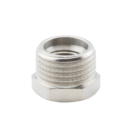 Футорка 1/2" х 1/4" НР-ВР, никелированная Alato