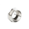 Ниппель переходной 2" х 1 1/4" , НР-НР, никелированный Alato