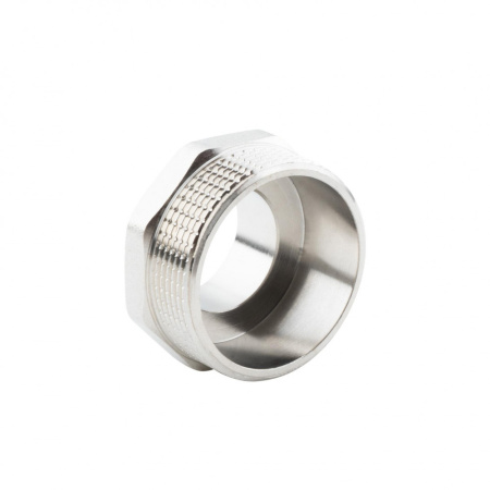 Ниппель переходной 2" х 1 1/4" , НР-НР, никелированный Alato