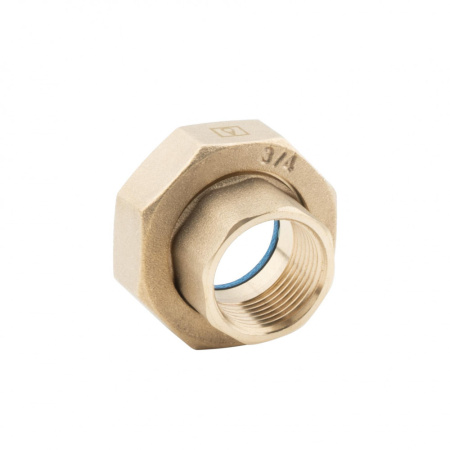 Гайка для насоса 1 1/4" x 3/4" (в паре)ВР-ВР, латунная Alato