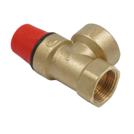 Клапан предохранительный ELSEN ESV06 3/4"х1" ВВ 6 бар, латунь