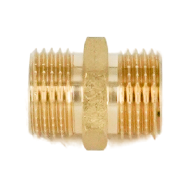 Ниппель равнопроходной НН ELSEN Metalit, 1/2", латунь