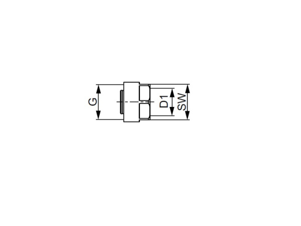 Концовка разборная TECE TECEflex, 3/4" (Евроконус), латунь, PE-Xc / PE-MDXс 16