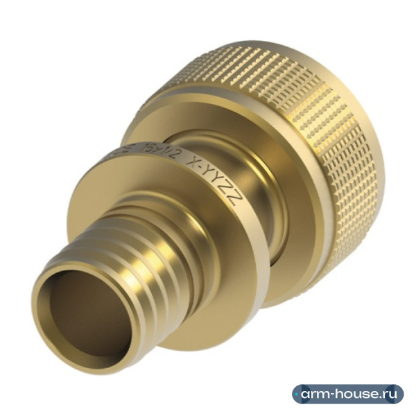 Быстросъемное соединение прямое TECE TECEflex, 16 х 1/2", кремнистая бронза