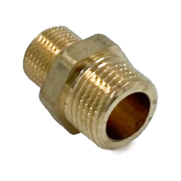 Ниппель переходной НН ELSEN Metalit, 3/8"х1/2", латунь