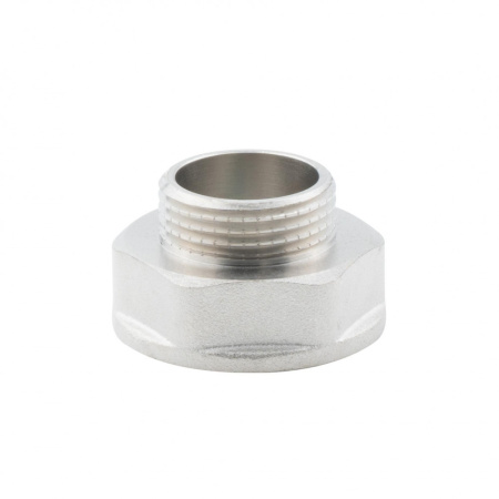 Переходник 1 1/4" х 1" ВР-НР, никелированный Alato