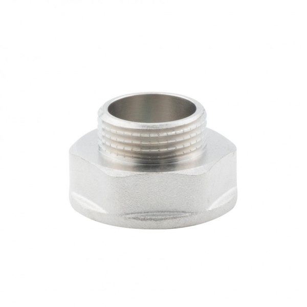 Переходник 1 1/4" х 1" ВР-НР, никелированный Alato