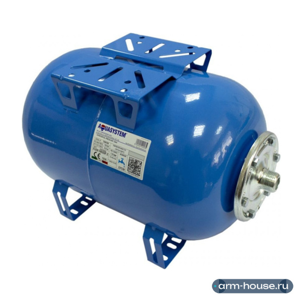 Гидроаккумулятор Aquasystem VAO 100 горизонтальный
