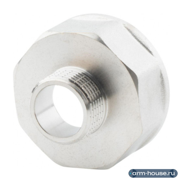 Переходник 1 1/2" х 3/4" ВР-НР, никелированный Alato