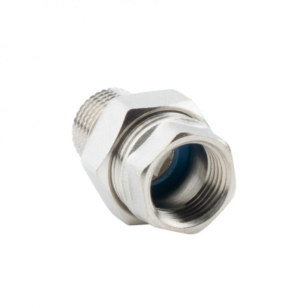 Американка прямая 1/2"ВР-НР, никелированная Alato