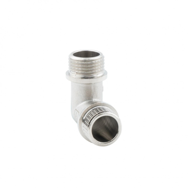 Угольник 1/2" НР-НР, никелированный Alato