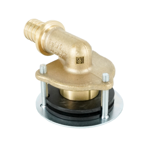Угольник настенный ВР РЕХАУ RAUTITAN MX, 20-Rp 1/2"х28, DZR латунь, для гипсокартона