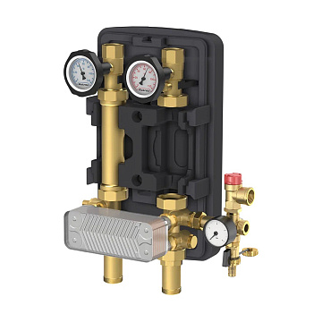 Насосная группа Astroflow UC-SD DN25 c теплообменником 30 пластин, без насоса