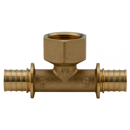 Тройник переходник латунный 20 x 3/4" x 20 Alato