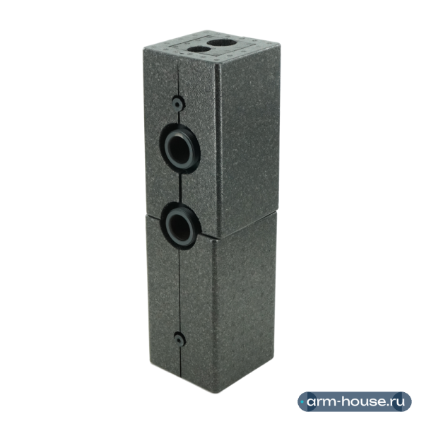 Гребёнка, ELSEN, DN32, подключение-2", 2 контура, размер отвода-2", мощность, кВт-150, расход-6,5 м3/ч, PN, бар-6, T°C -от +2 до +110, с теплоизоляцией
