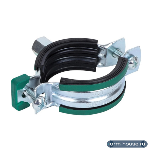Хомут Walraven KSB2, оцинкованный, M8/10, 15-19 мм, с EPDM