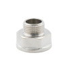 Переходник 1/2" х 3/8" ВР-НР, никелированный Alato