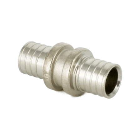 Муфта равнопроходная РЕХАУ THERM S, 20 x 2.0, хромированная латунь