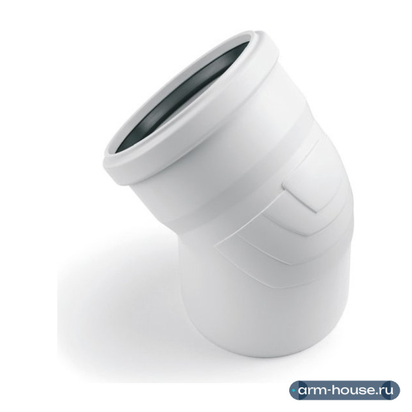 Отвод Rehau RAUPIANO, DN 87°, 125, 125, PP (полипропилен)