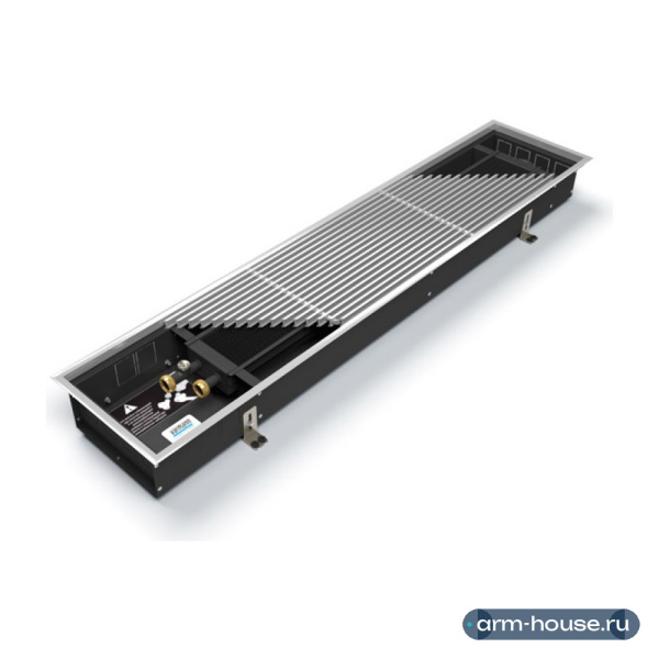 Конвектор внутрипольный Varmann Ntherm 300х110х800 мм, с естественной конвекцией, без решетки