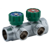Регулирующий коллектор Alato 1" x 3/4", 2 выхода