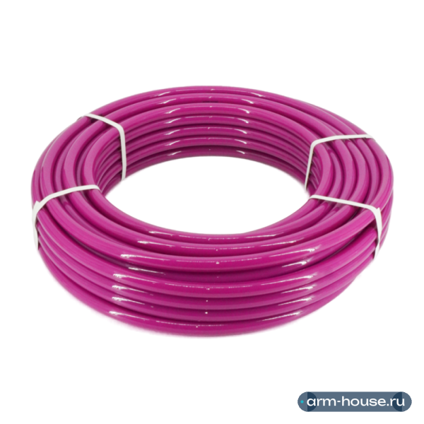 Труба полиэтиленовая для отопления REHAU pink, 25x3,5, бухта 50 м