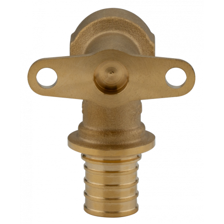 Угольник настенный латунный 25 x 3/4" Alato