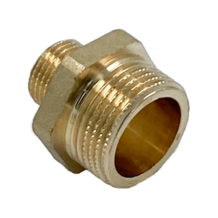 Ниппель переходной НН ELSEN Metalit, 1/2"х1", латунь