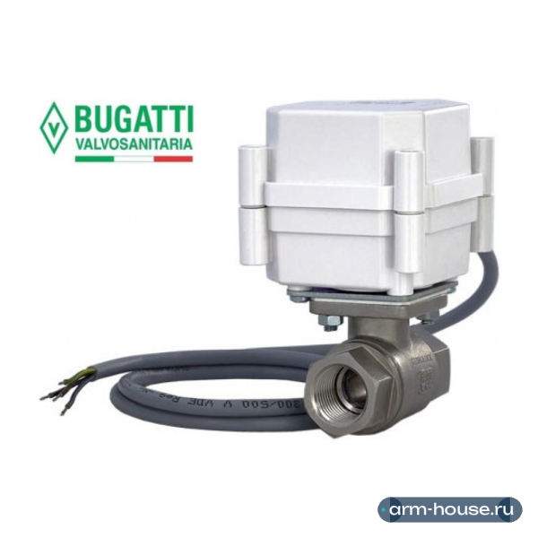 Шаровой электропривод Gidrolock Ultimate Bugatti 1/2" (12 вольт)
