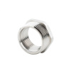 Футорка 1 1/4" х 1" НР-ВР, никелированная Alato