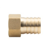 Штуцер 1/2" x 18мм ВР, латунный Alato