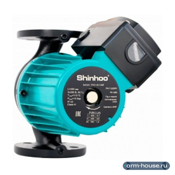Насос циркуляционный SHINHOO BASIC PRO 40-14SF 3×380 В