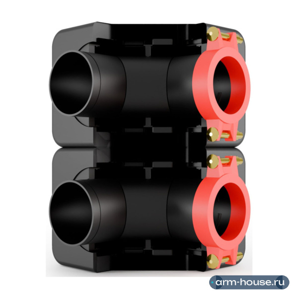 Комплект углового соединения MSYSTEMS ДУ 200, 2300 кВт (2 шт.)