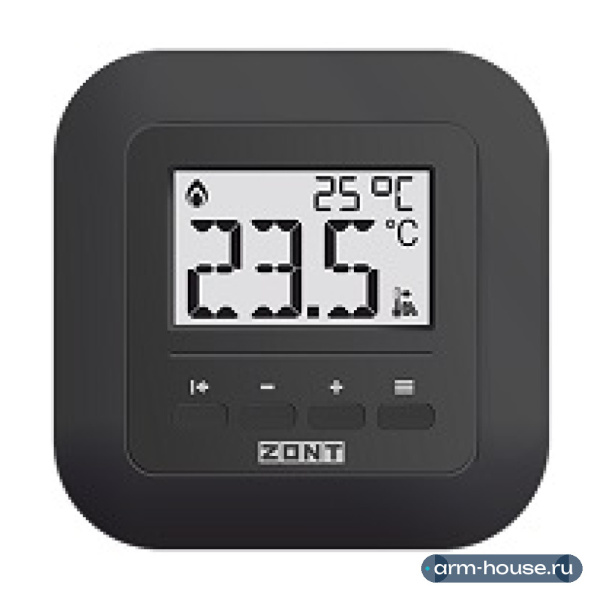 Термостат комнатный ZONT МЛ-232.black (RS-485) NEW