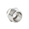 Ниппель переходной 3/4" х 1/2" , НР-НР, никелированный Alato