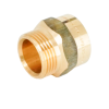 Переход Oventrop Cofit S, 1" x 1", бронза без покрытия, НР ЕК-ВР