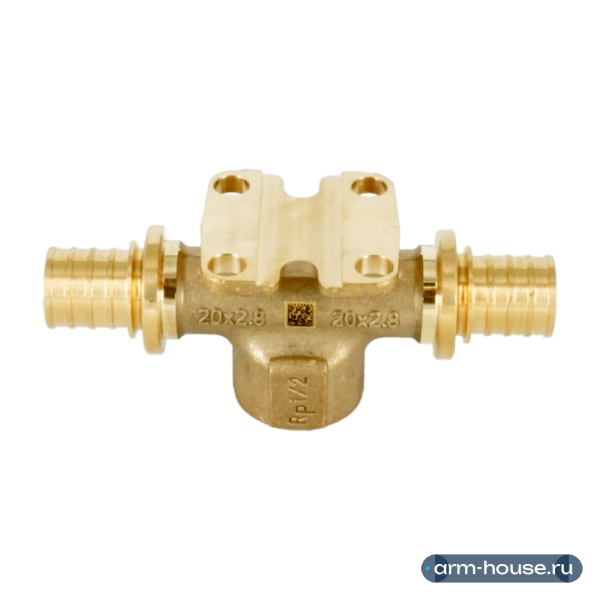 Тройник настенный ВР РЕХАУ RAUTITAN MX, 20-Rp 1/2"-20, DZR латунь, (MX)