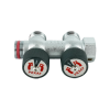 Коллектор распределительный Rehau RAUTITAN G 3/4"х3/4" EK, 2 отвода, с регулировкой
