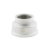 Муфта переходная 1 1/2" х 1" , ВР-ВР, никелированная Alato