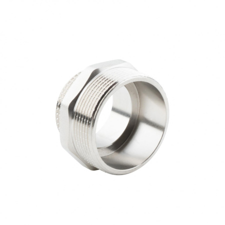 Ниппель переходной 2" х 1 1/2" , НР-НР, никелированный Alato