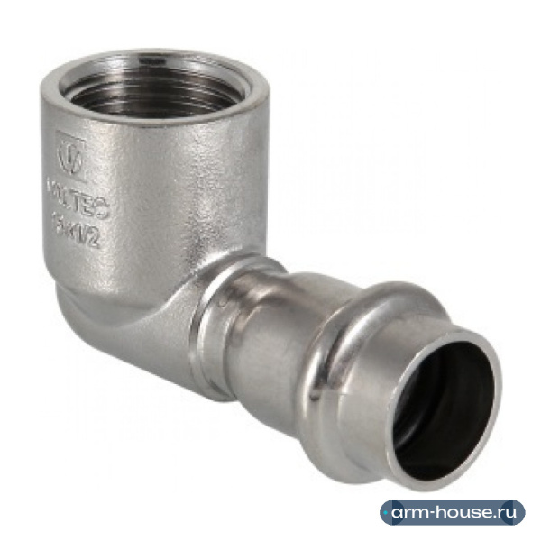 Угольник пресс Valtec 28х3/4" ВР 90° (пресс-фитинги из нерж. стали серии VTi.952.I)