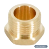 Заглушка с наружной резьбой ELSEN Metalit, 1/2", латунь