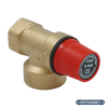Клапан предохранительный ELSEN ESV08 3/4"х1" ВВ 8 бар, латунь