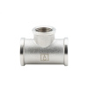 Тройник переходной 3/4" х 1/2" х 3/4" ВР-ВР-ВР, никелированный Alato