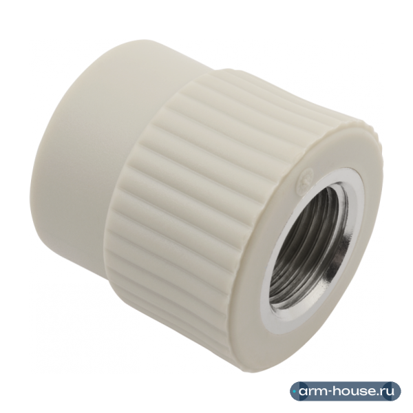 Муфта комбинированная FV Plast 25х3/4" ВР с внутренней резьбой полипропиленовая