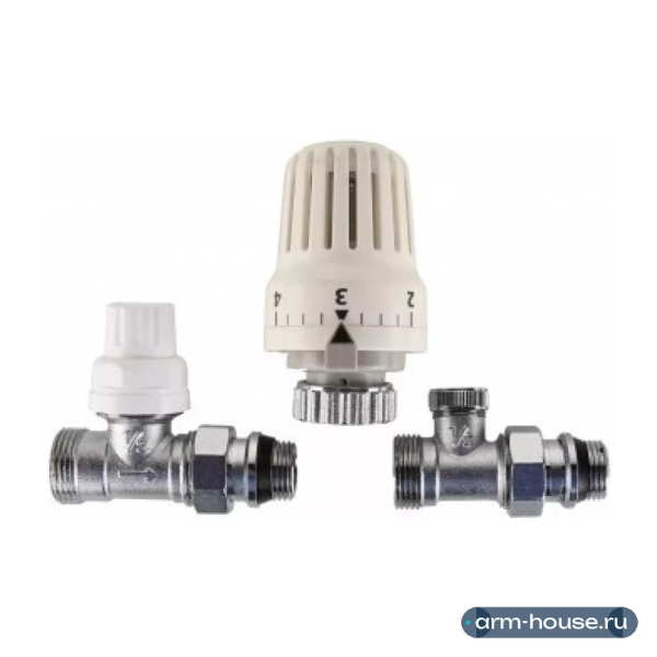 Valtec 1/2"x3/4" ЕК комплект терморегулирующего оборудования