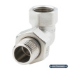 Американка угловая 1/2"ВР-НР, никелированная Alato